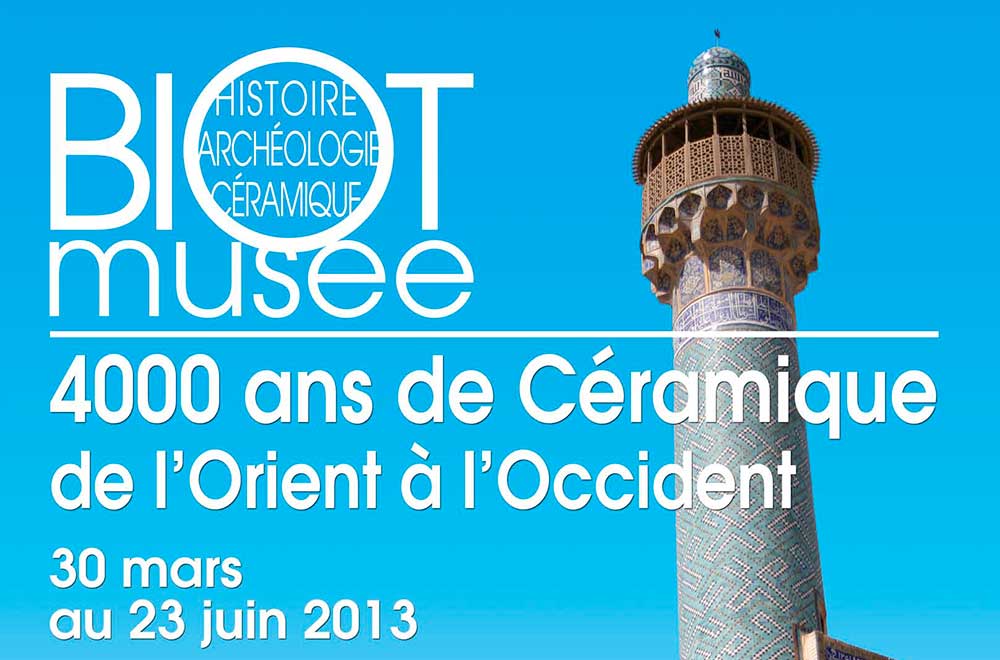 4000 ans de céramique de l’Orient à l’Occident – du 30 mars au 23 juin 2013