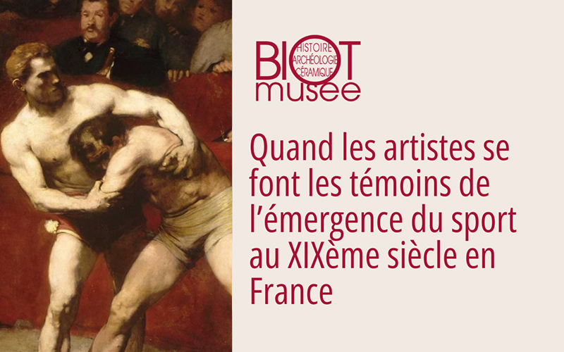 Samedi 28 juin 2025 – Quand les artistes se font les témoins de l’émergence du sport au XIXème siècle en France