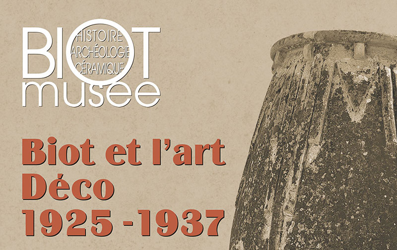 Biot et l’Art déco » 1925 / 1937 – Du 22 mars au 28 juin 2025