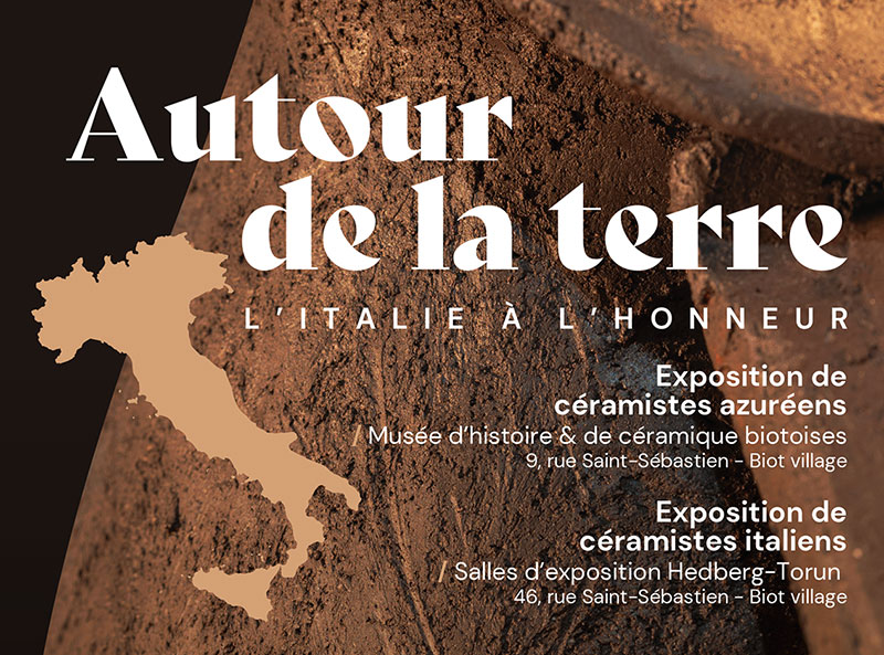 Exposition de céramiste azuréens – Du 6 juillet au 21 septembre 2025