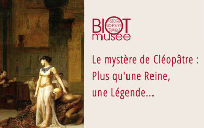 Samedi 28 mars 2026 – Le mystère de Cléopâtre : Plus qu’une Reine, une Légende…