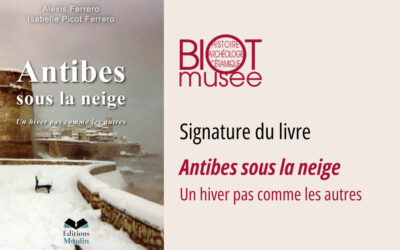 Samedi 13 juin 2026 – Signature du livre « Antibes sous la neige : Un hiver pas comme les autres »